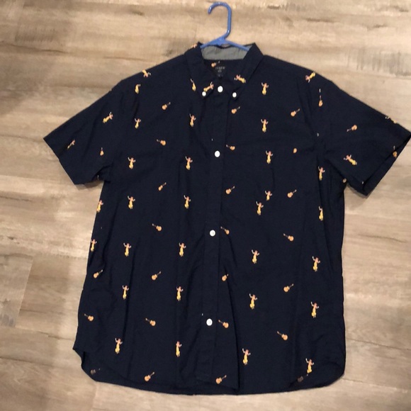 J. Crew slim-fit short-sleeve printed shirt - Picture 1 of 4